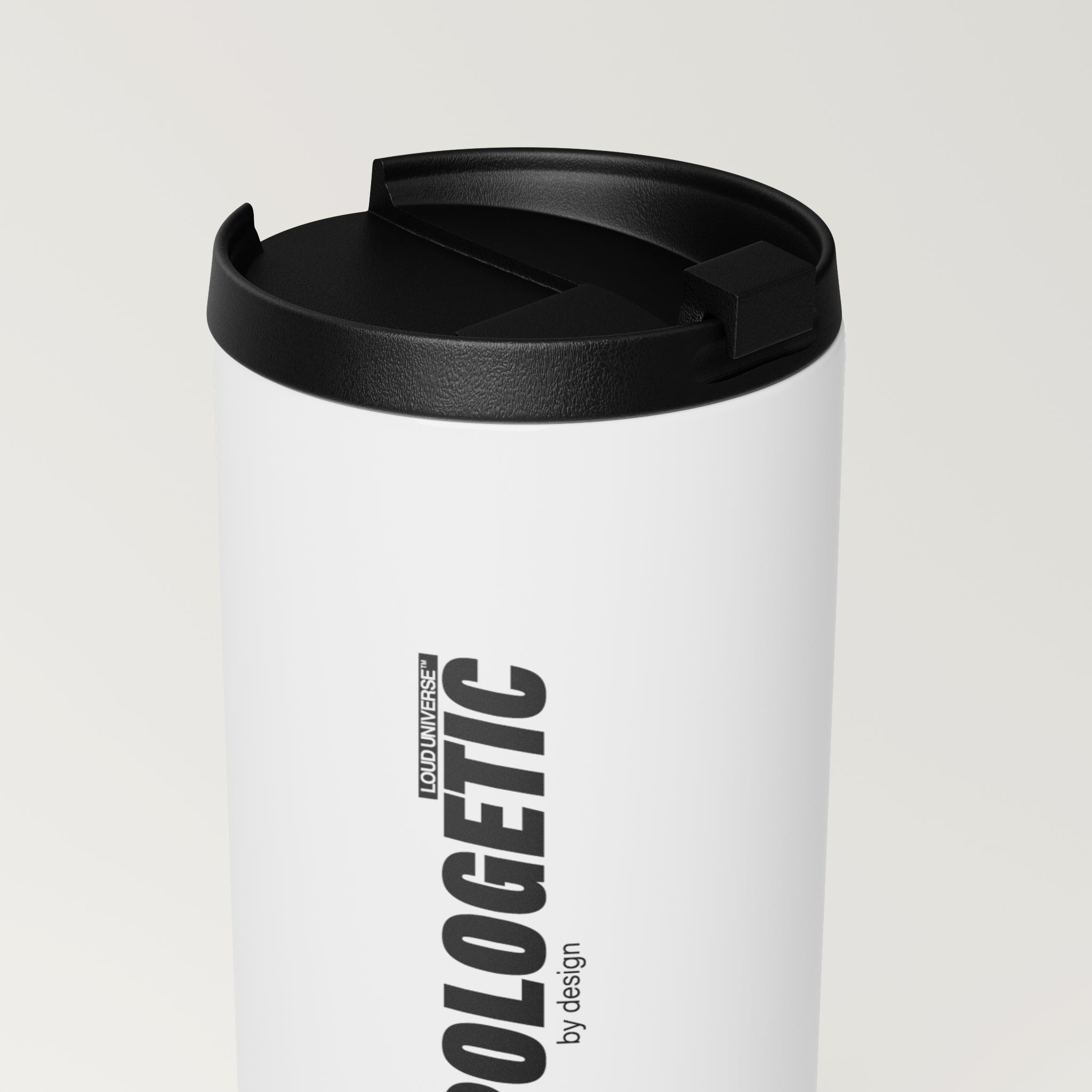 Straight White Tumbler | unapologetic by design (MFT01-10) | Vol. 1: The Manifesto