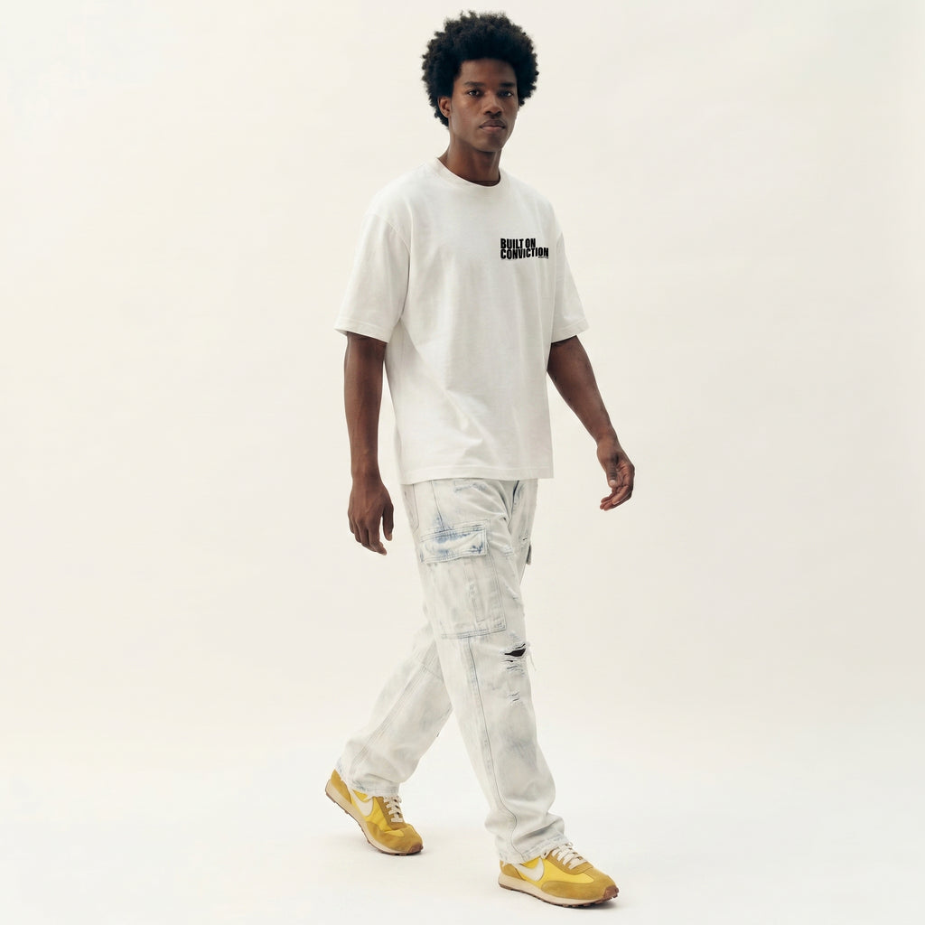 T-Shirt | Built on conviction (MFT01-08) | Vol. 1: The Manifesto
