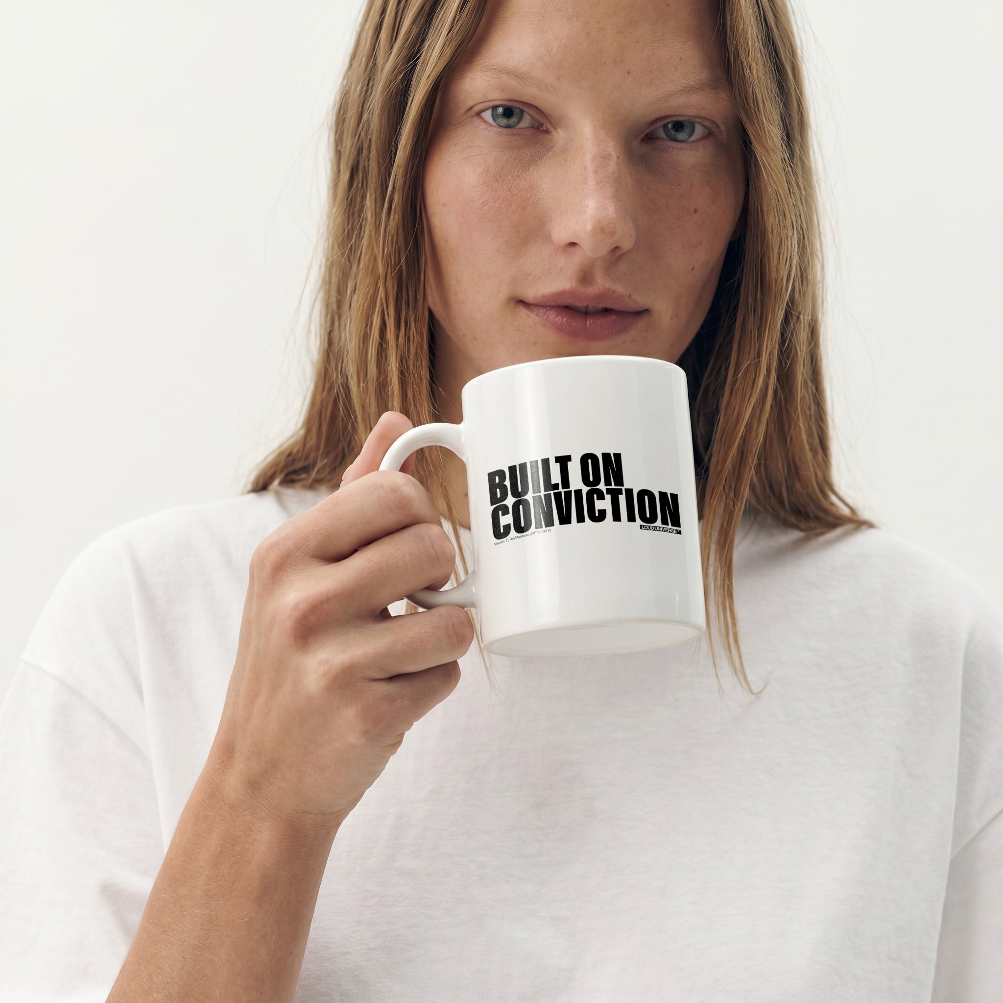 Coffee Mug | Built on conviction (MFT01-08) | Vol. 1: The Manifesto