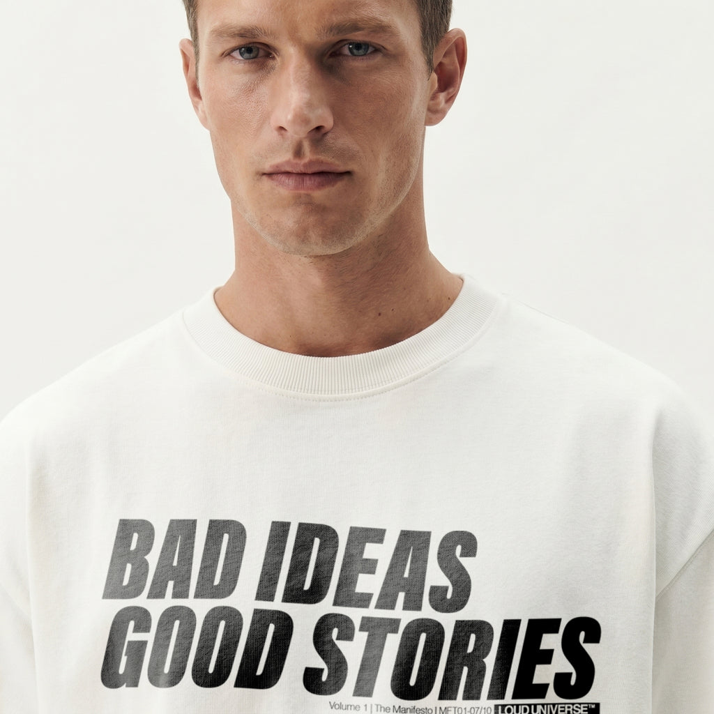 T-Shirt | bad ideas, good stories (MFT01-07) | Vol. 1: The Manifesto