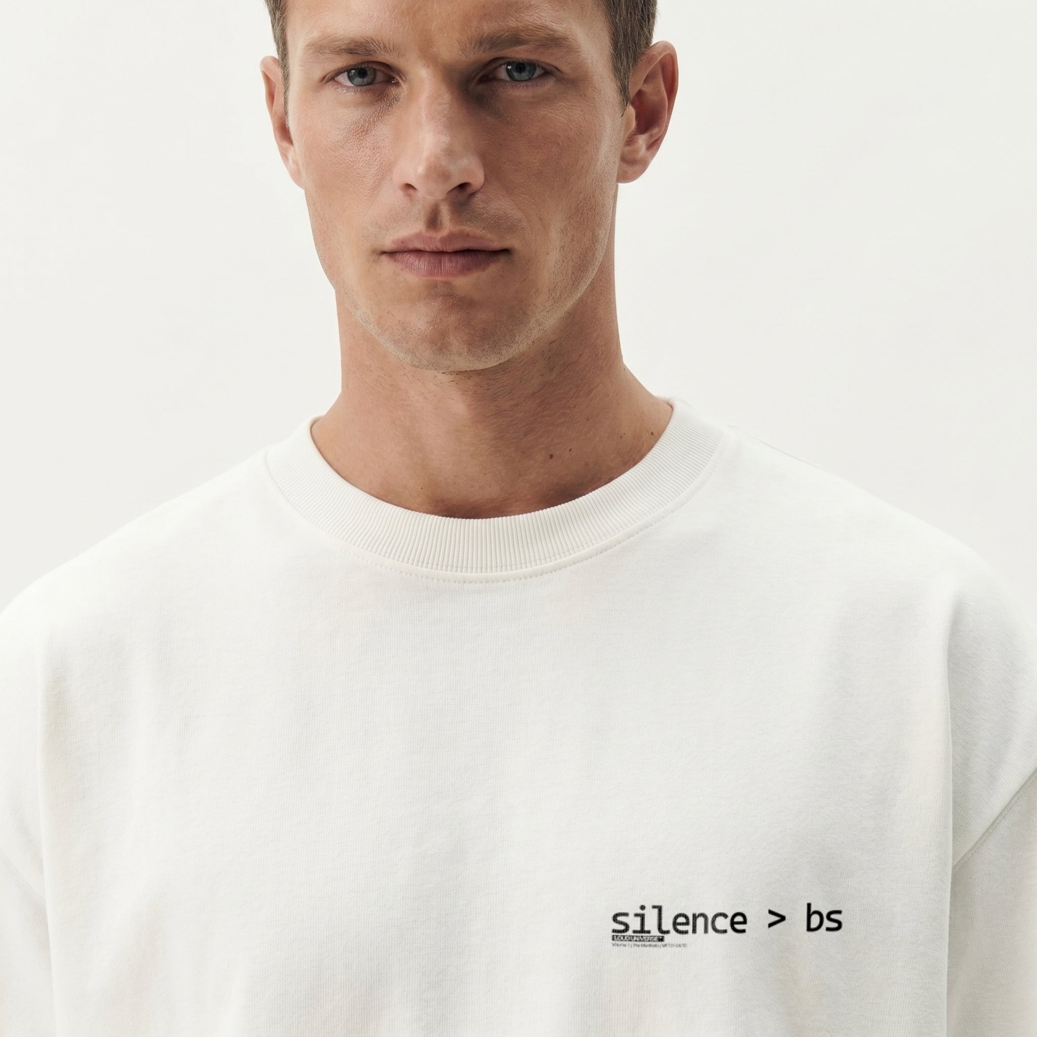 T-Shirt | Silence > BS (MFT01-04) | Vol. 1: The Manifesto
