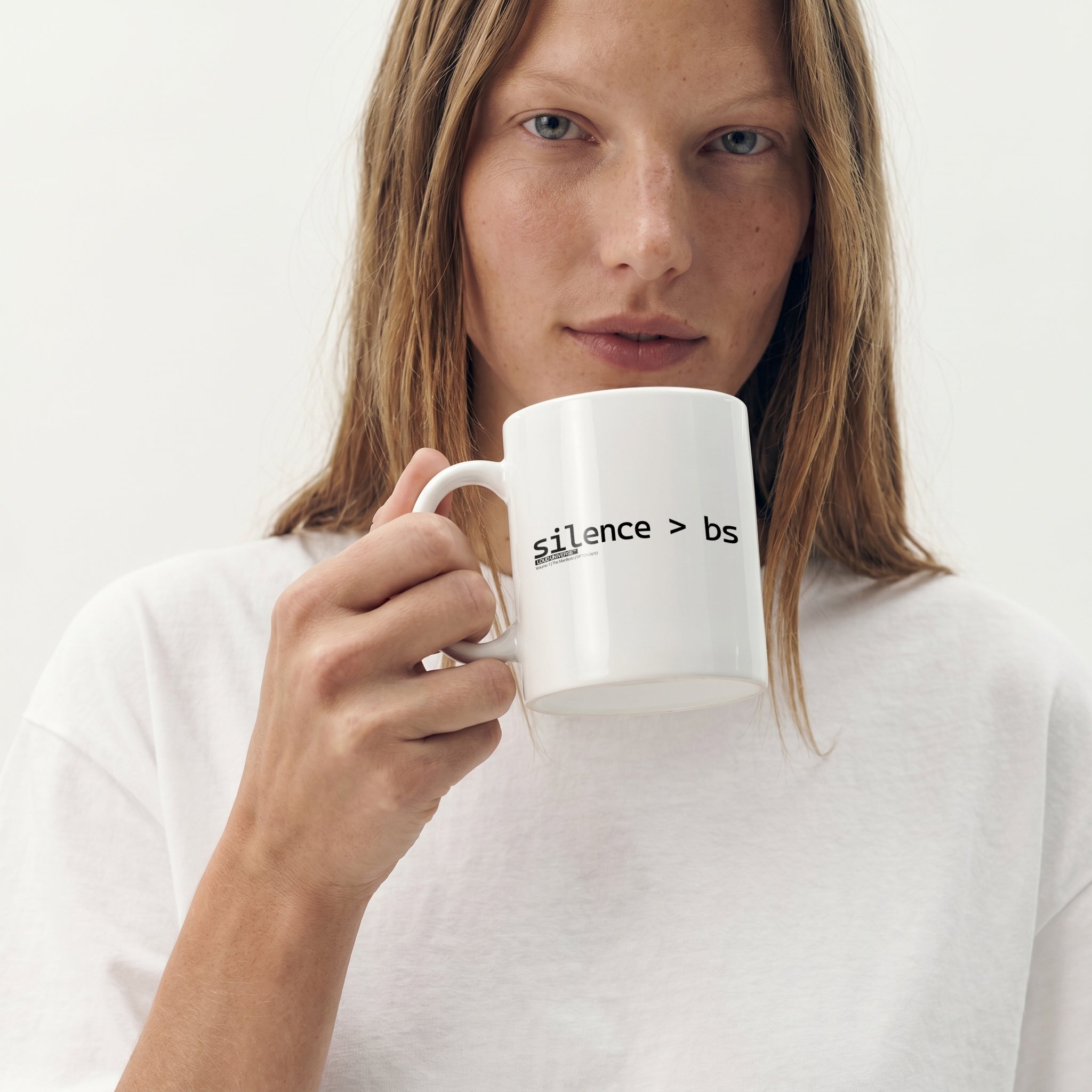 Coffee Mug | Silence > BS (MFT01-04) | Vol. 1: The Manifesto