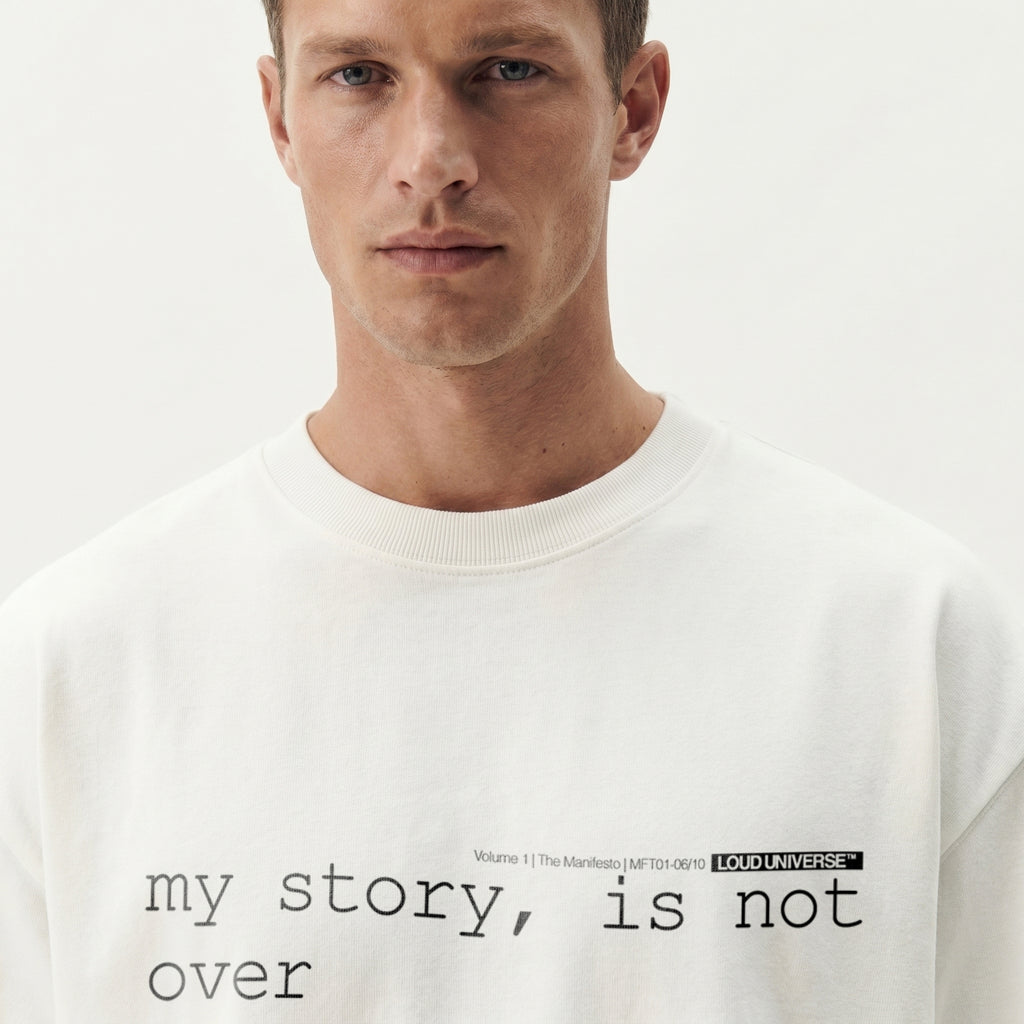 T-Shirt | my story, is not over (MFT01-06) | Vol. 1: The Manifesto