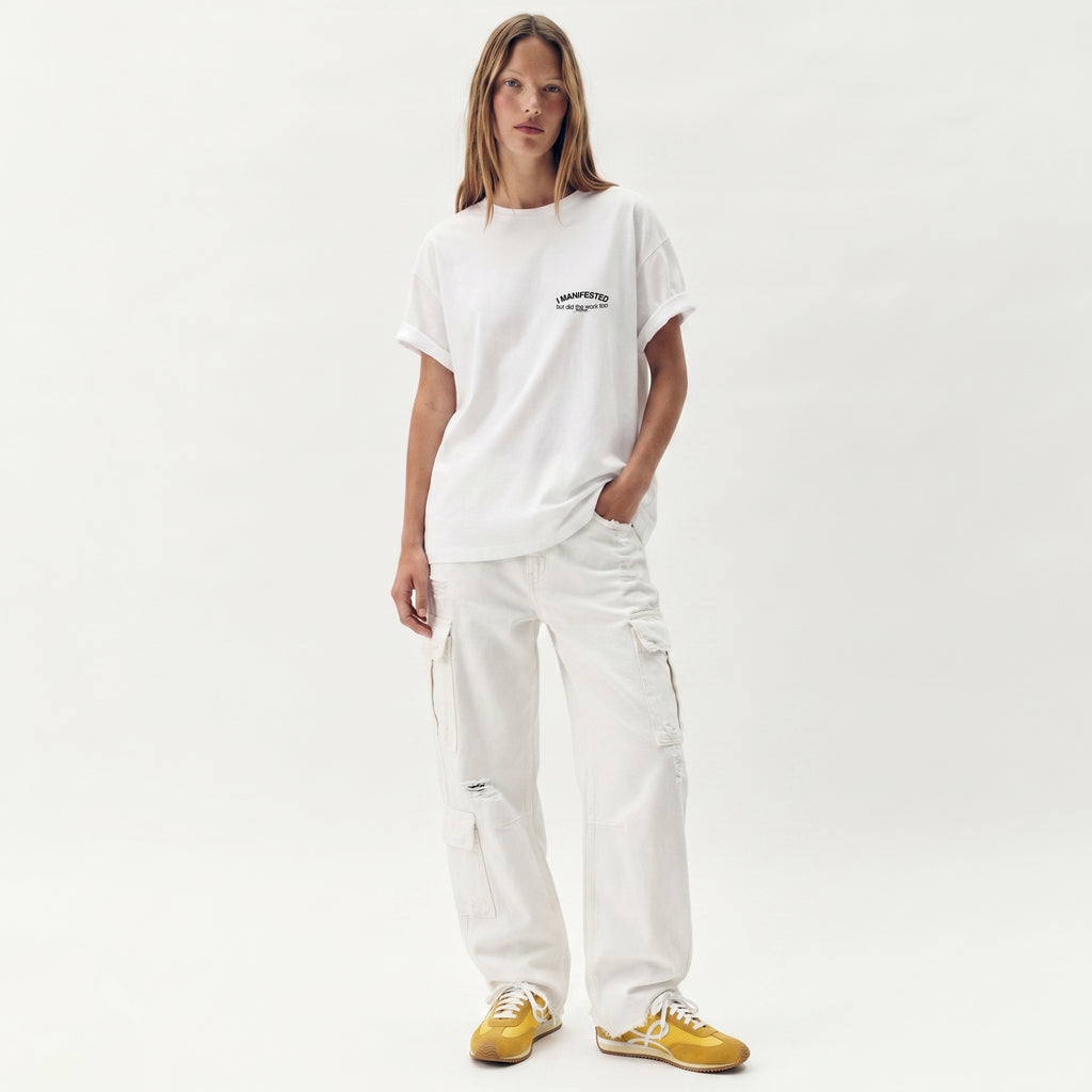 T-Shirt | I manifested, but I did the work too (MFT01-02) | Vol. 1: The Manifesto