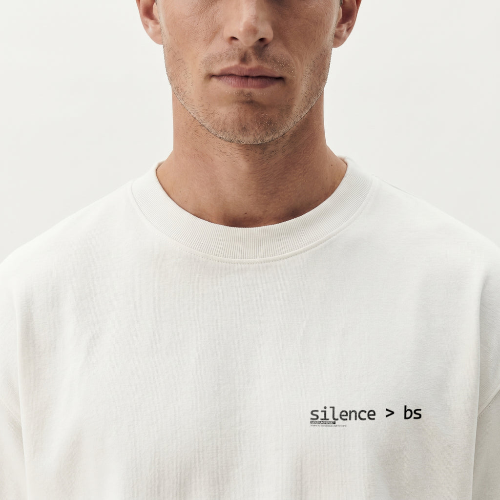 T-Shirt | Silence > BS (MFT01-04) | Vol. 1: The Manifesto