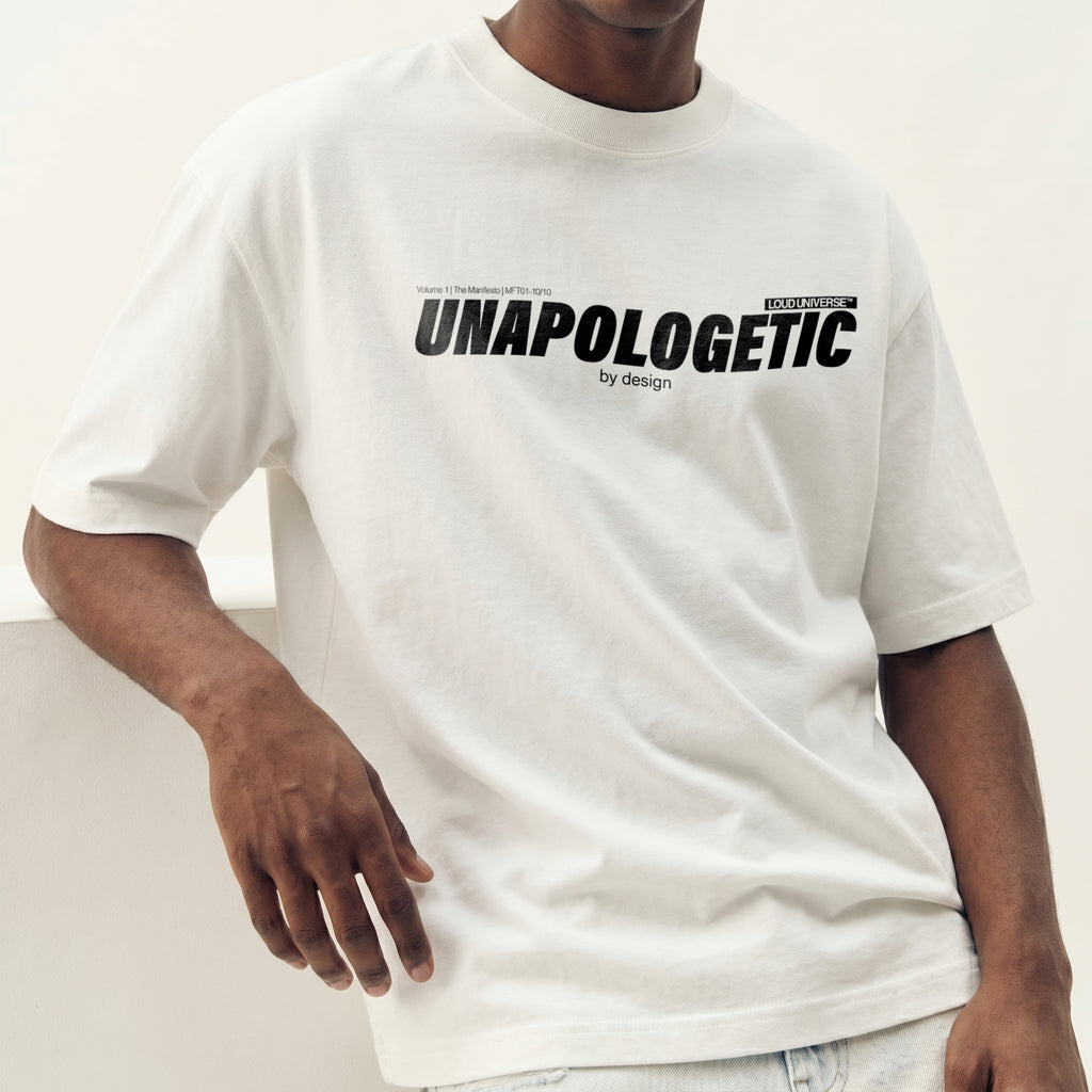 T-Shirt | unapologetic by design (MFT01-10) | Vol. 1: The Manifesto