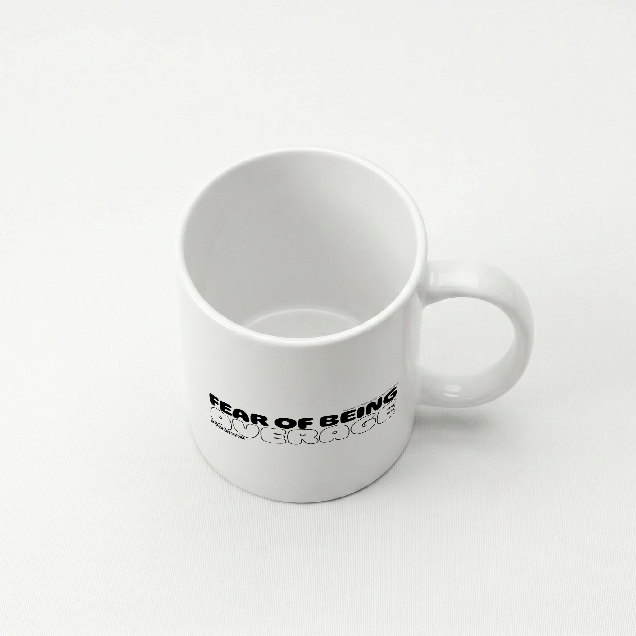 Coffee Mug | Fear of being average (MFT01-03) | Vol. 1: The Manifesto