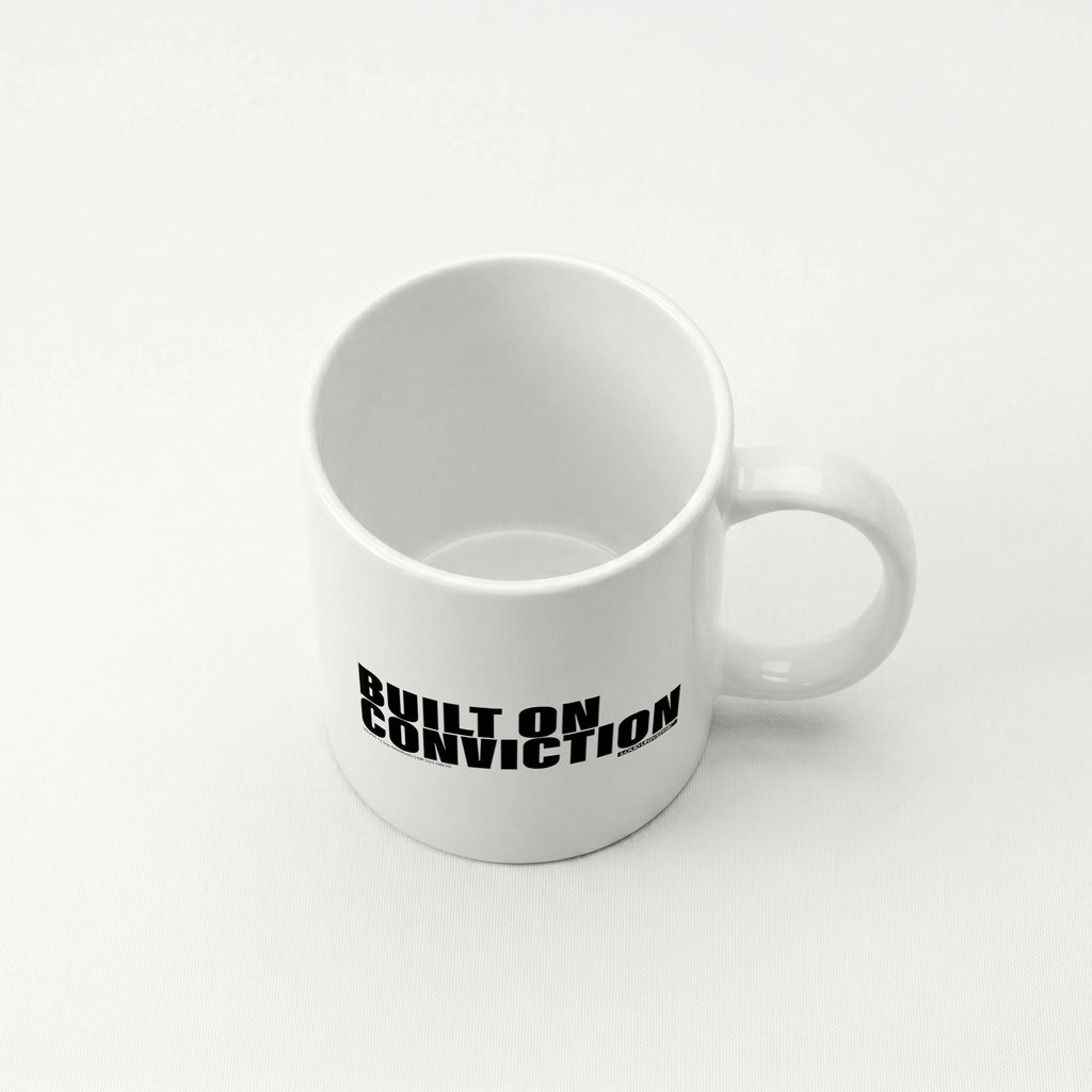 Coffee Mug | Built on conviction (MFT01-08) | Vol. 1: The Manifesto