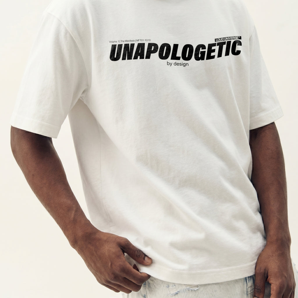 T-Shirt | unapologetic by design (MFT01-10) | Vol. 1: The Manifesto