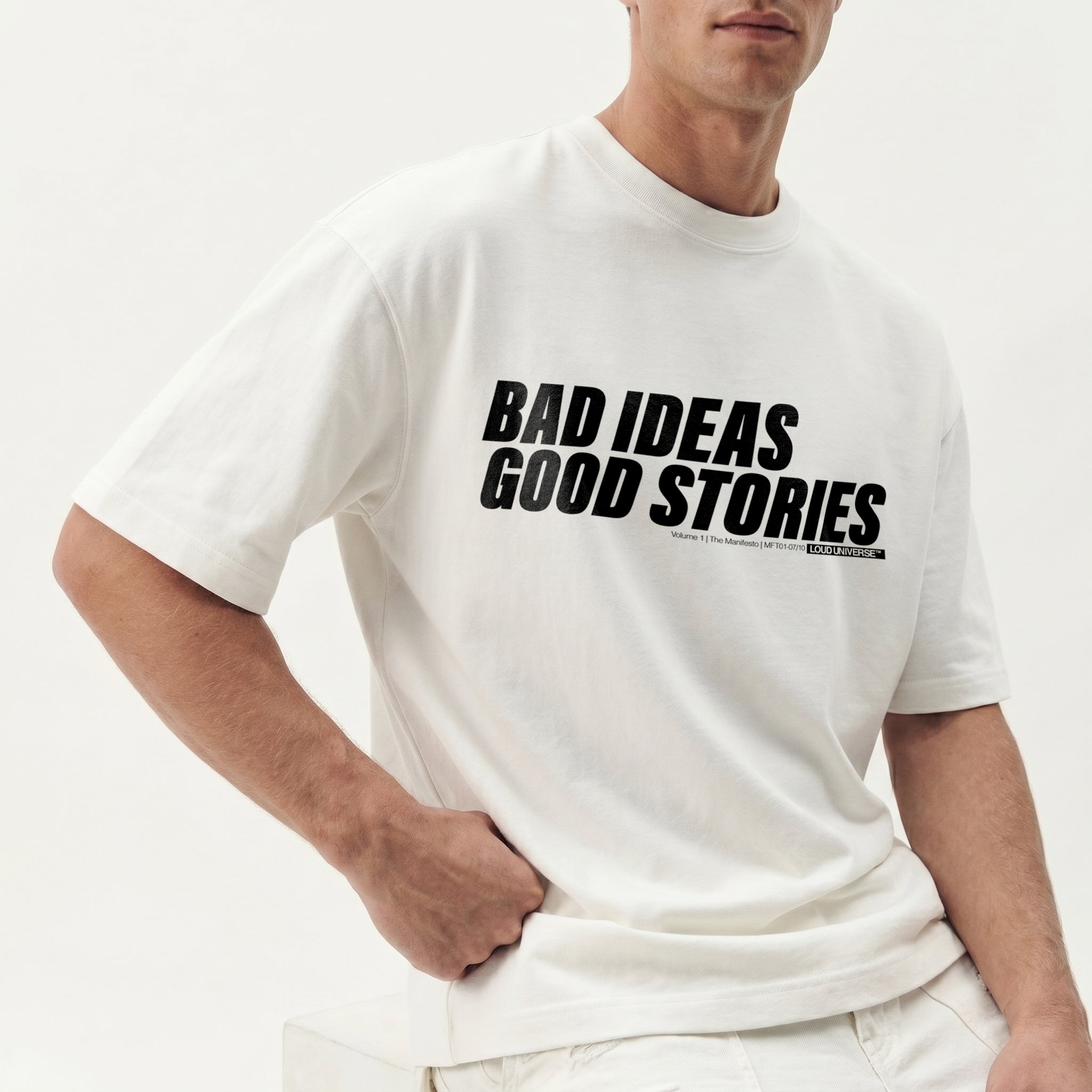 T-Shirt | bad ideas, good stories (MFT01-07) | Vol. 1: The Manifesto