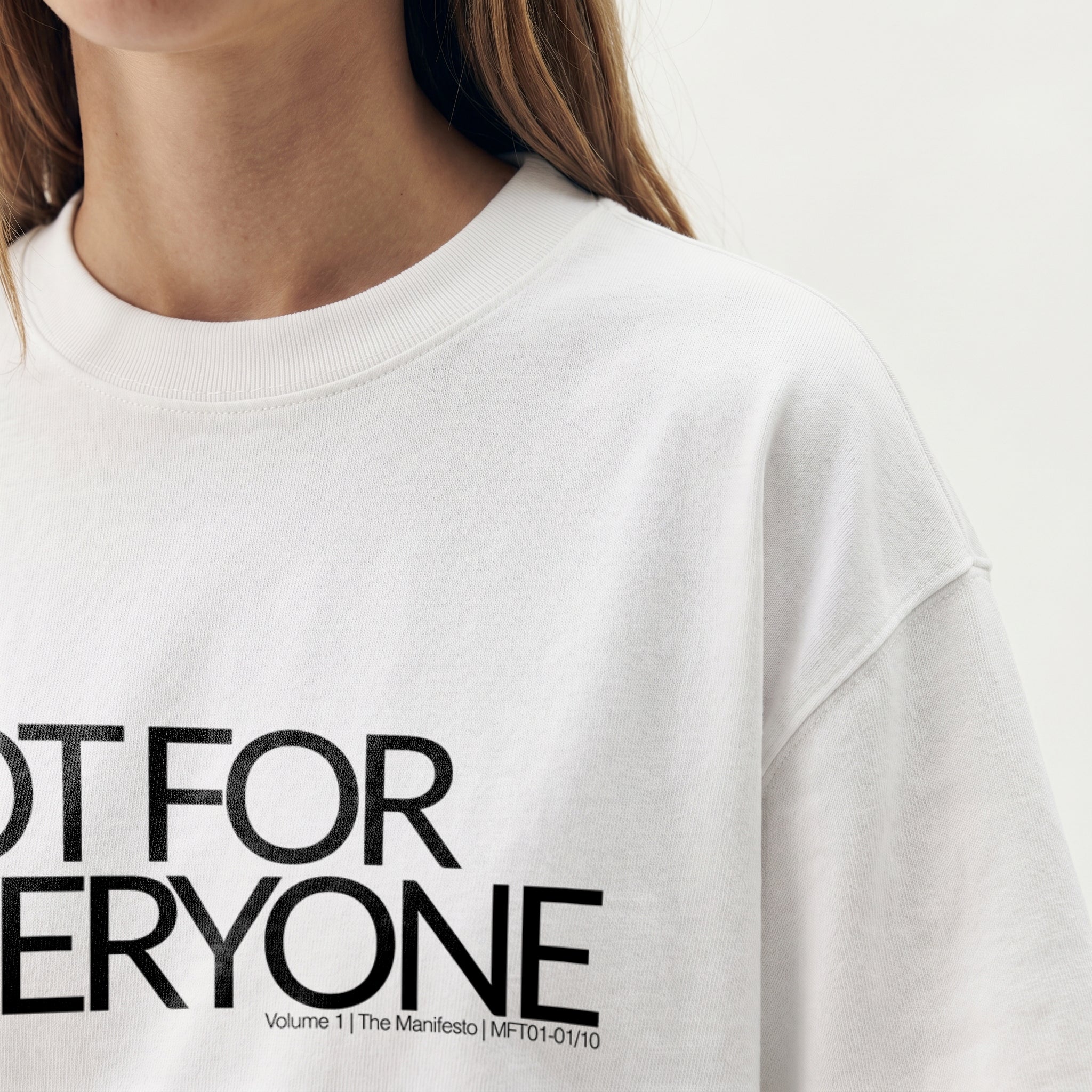 T-Shirt | Not For Everyone (MFT01-01) | Vol. 1: The Manifesto