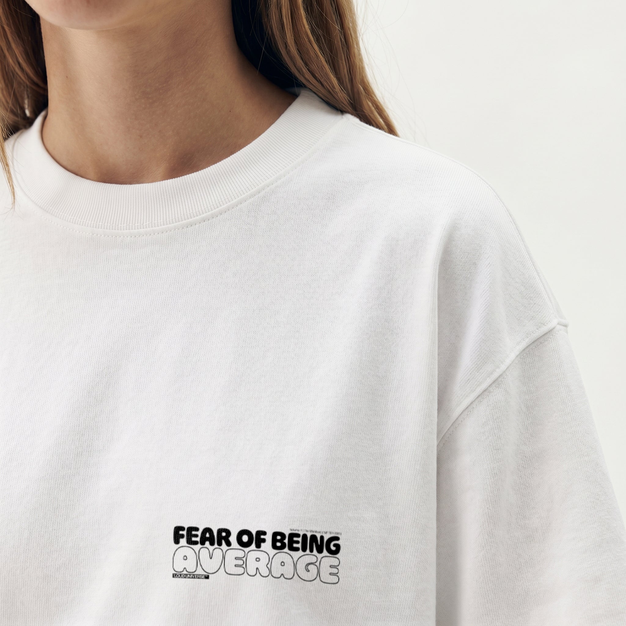 T-Shirt | Fear of being average (MFT01-03) | Vol. 1: The Manifesto