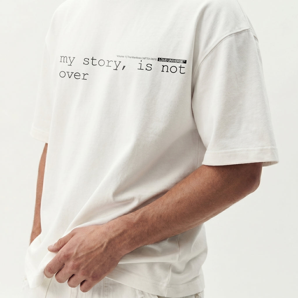 T-Shirt | my story, is not over (MFT01-06) | Vol. 1: The Manifesto