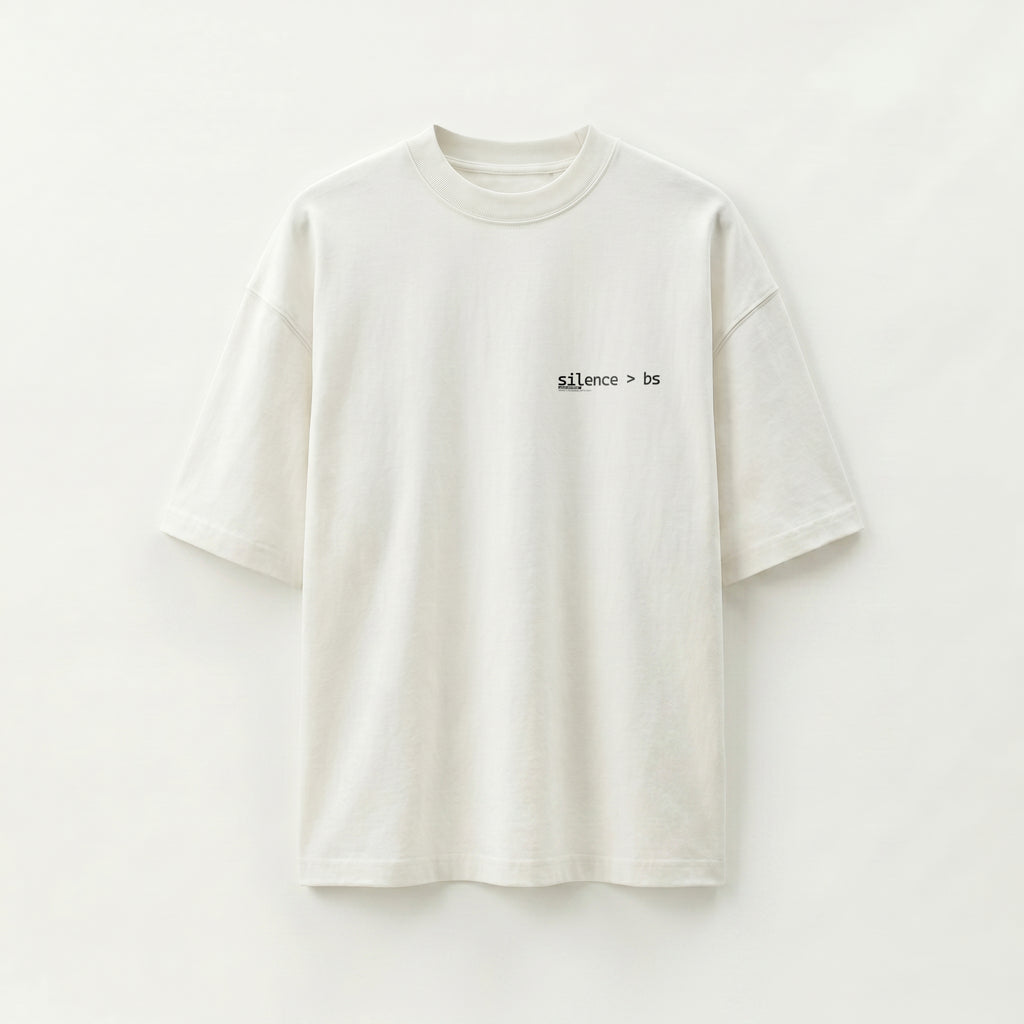 T-Shirt | Silence > BS (MFT01-04) | Vol. 1: The Manifesto