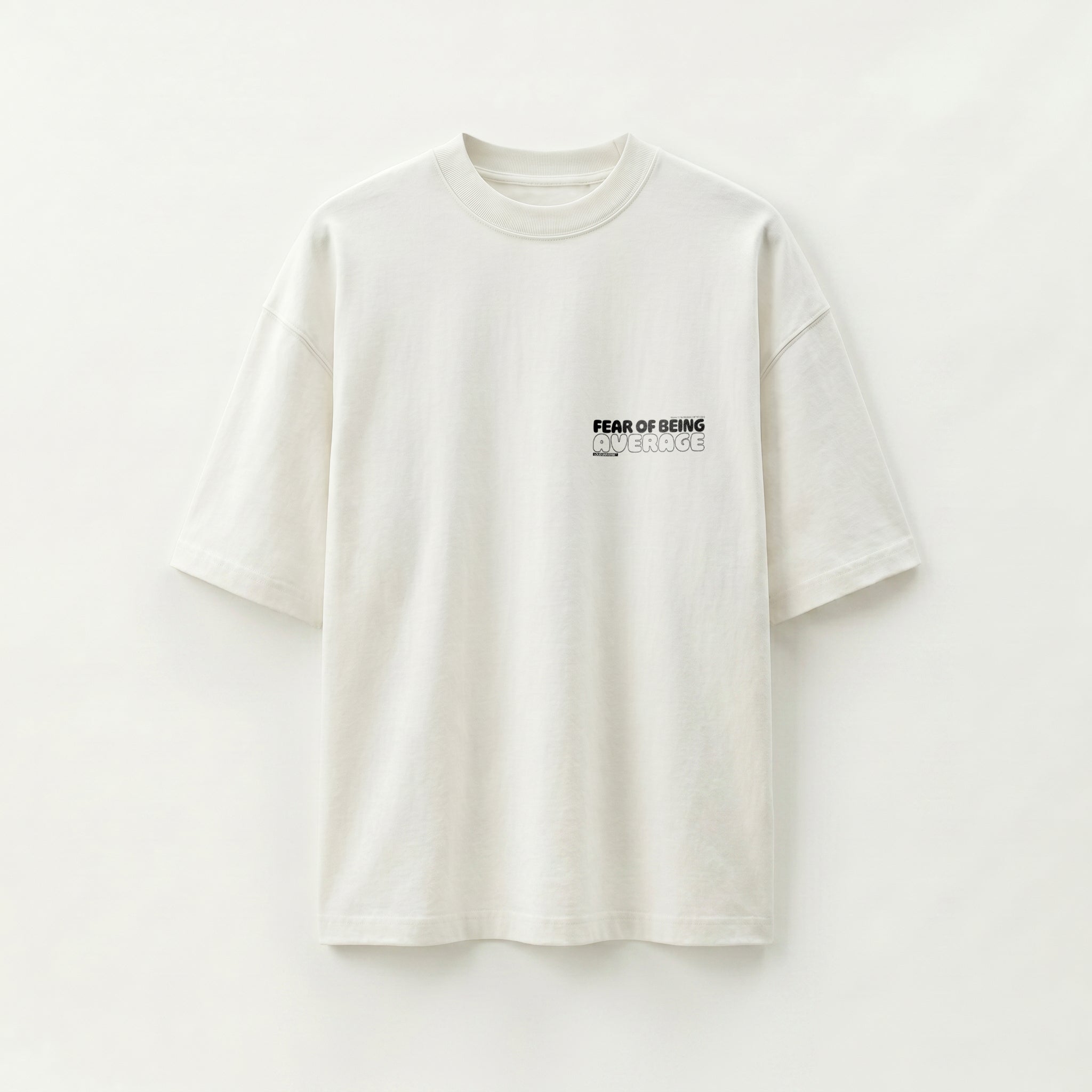 T-Shirt | Fear of being average (MFT01-03) | Vol. 1: The Manifesto