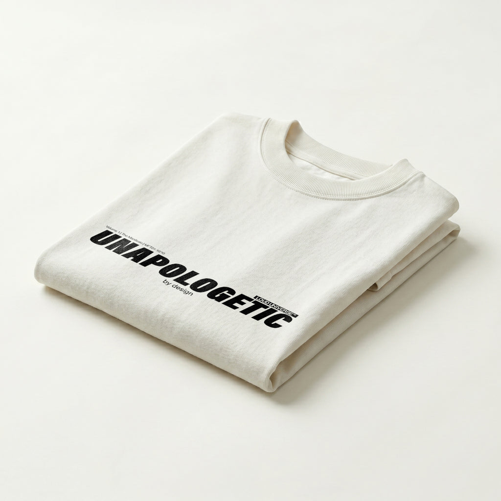 T-Shirt | unapologetic by design (MFT01-10) | Vol. 1: The Manifesto